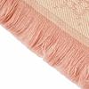 Pristine GUCCI Scarf GG wool scarf Mini fringe pink wool Women 848507 Used