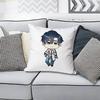 Chibi Cute MMILGRAMs Anime Celebrity Merchandise AllMatch Printed Pillow Case Sofa Car Office Room Decoration Protector