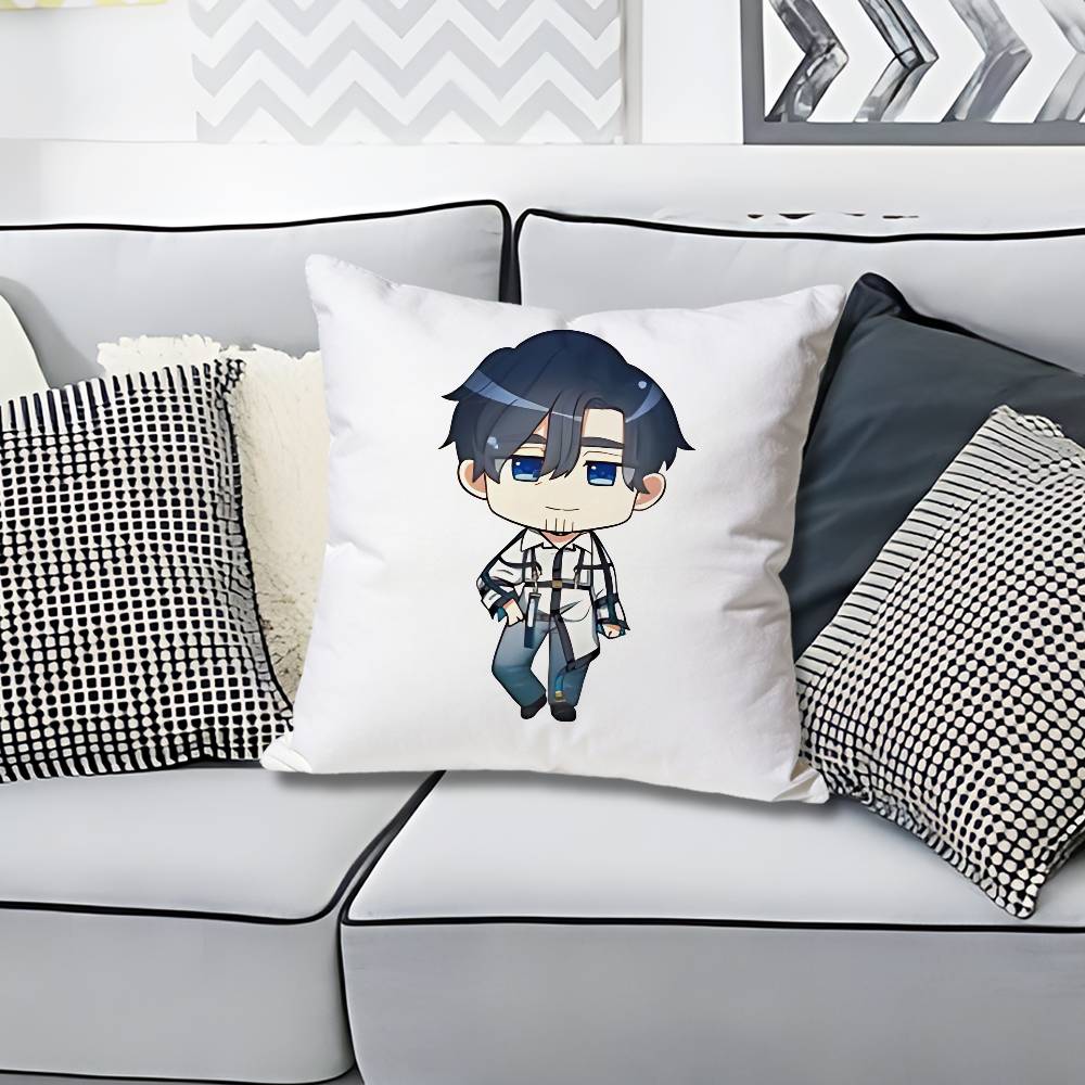 Chibi Cute MMILGRAMs Anime Celebrity Merchandise AllMatch Printed Pillow Case Sofa Car Office Room Decoration Protector