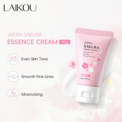 Japan Sakura Essence Face Cream Hydrate Moisturizing Cherry Blossom Refreshing Essence Facial Lotion 30g