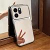 Case for OPPO Reno15 Pro Max 5G,Reno15 Pro 5G,Reno15 F 5G,Reno14 F 5G Trending Big Window Cover Mirror Phone Casing