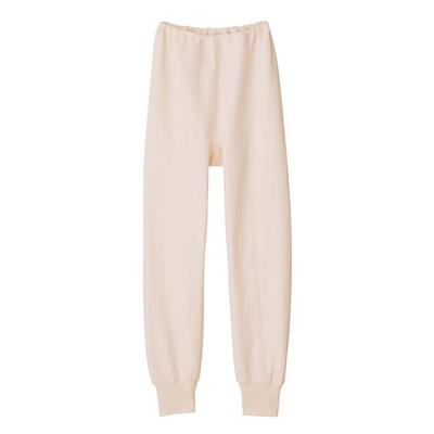 Gunze Quilted Made In by Kaiteki New Calm Size L Women's Slacks, Japan, Kobo, KH4261, Beige,