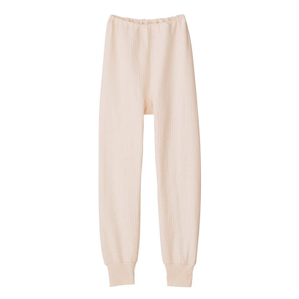 Gunze Quilted Made in by Kaiteki New Calm Size L Women's Slacks, Japan, Kobo, KH4261, Beige,