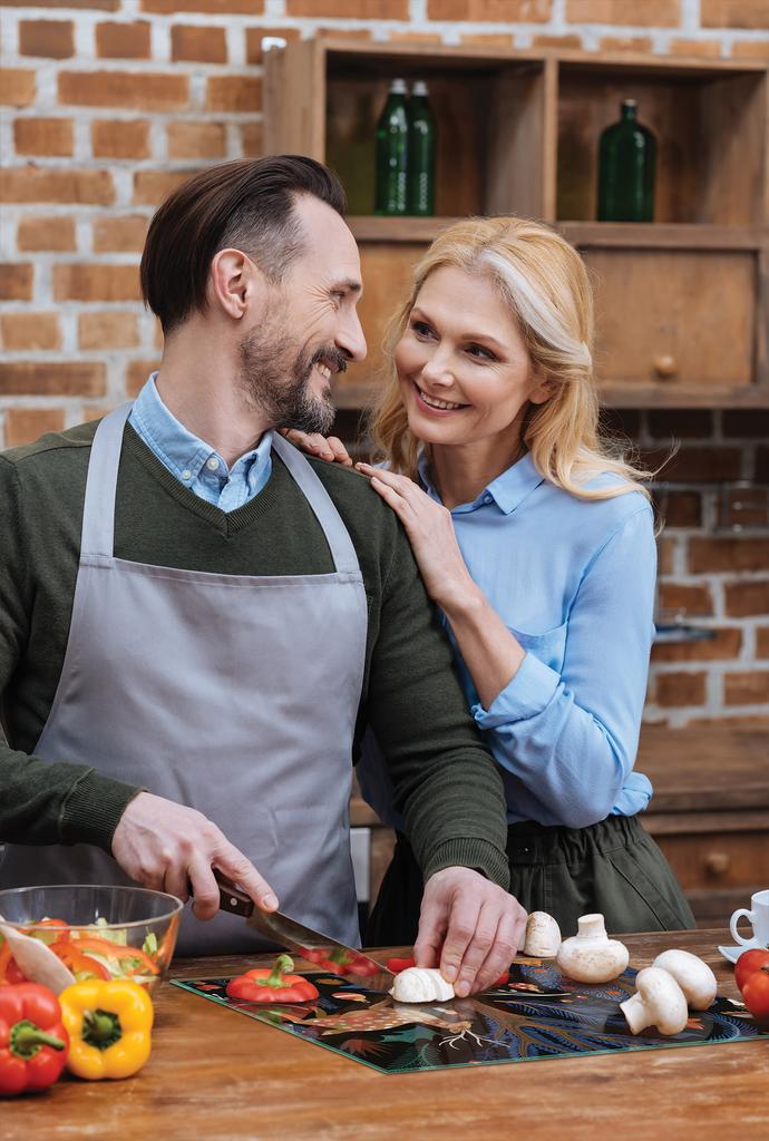 SZKLANA DESKA DO KROJENIA 40x30 ZWIERZĘTA