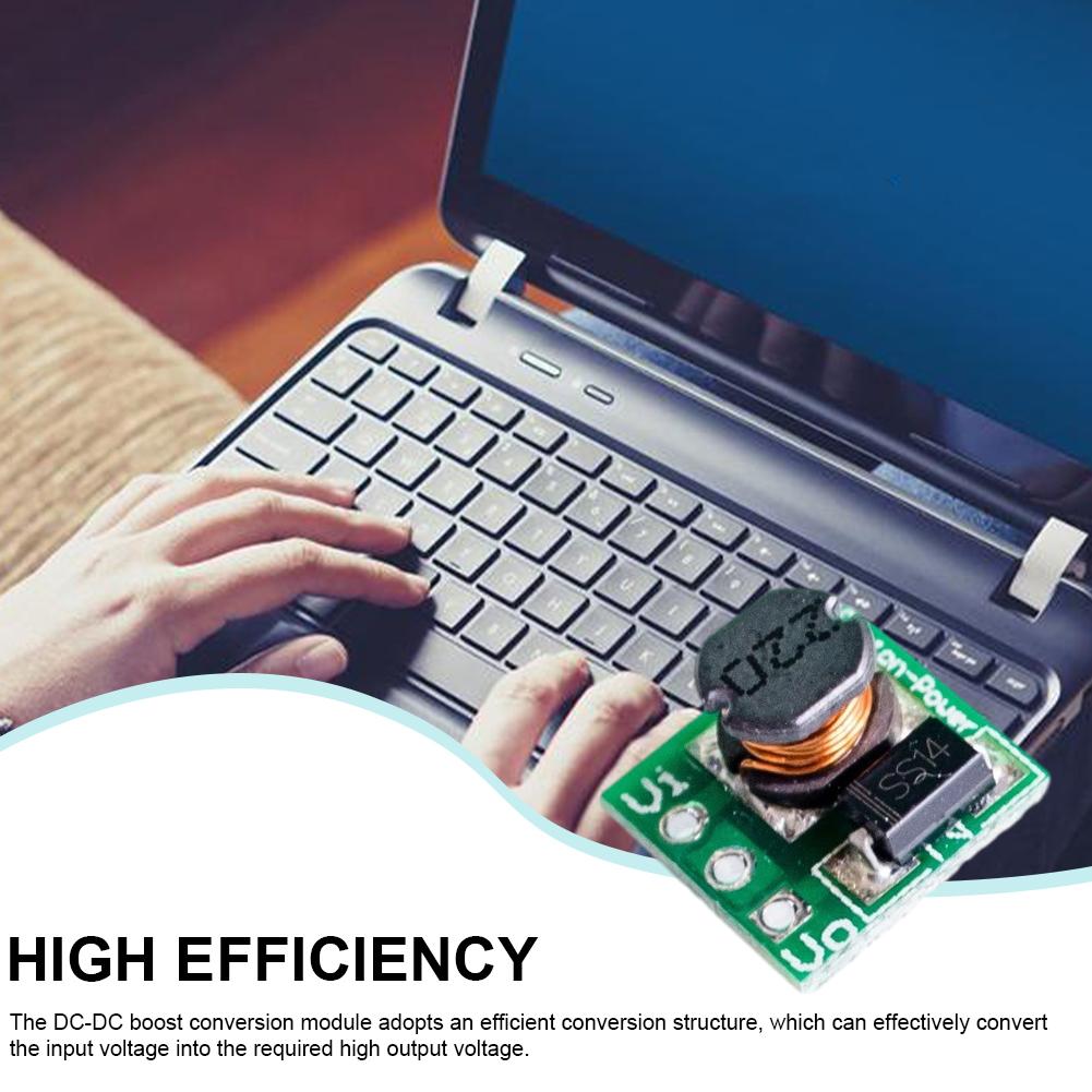 Mini DC DC Boost Voltage Module 1.5V 1.8V 2.5V 3V 3.3V 3.7V 4.2V To 5V Miniature Booster Converter Modules 0.9-5V To 5V