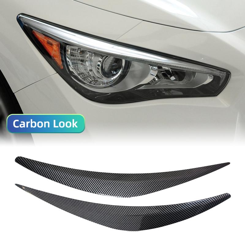 Faruri Sprâncene Pleoape Ornament Acoperiș Pentru Infiniti Q50 2014 2015 2016 2017 2018 2019 2020 2025 Autocolante Auto Ornament Acoperiș Pleoape