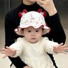 Spring Cute Princess Baby Girl Bucket Hat with Sun Protection for Infants and Toddlers