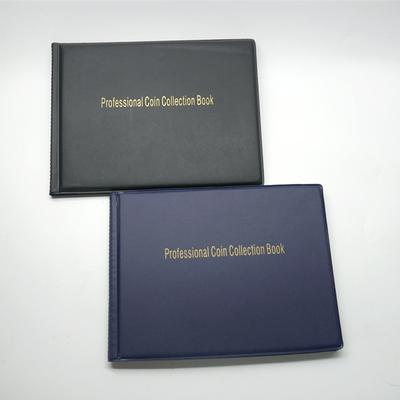 240 Coin Collection Album for Ancient Coin Currency Collection Supplies with Protective Cover Vintage Coin Storage Album