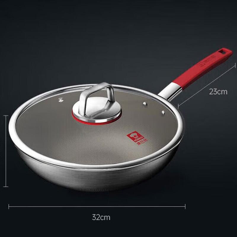 Kangbah 32cm Titanium Non-Stick Wok