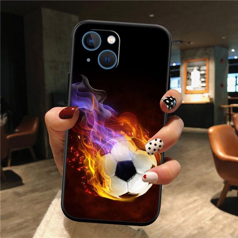 IK29 Football Soccer Phone Case for OPPO A40 A60 A80 A15 A16 A16K A12 A17 A17K A54 A54S A53 A53S A55 A56 A57 A98 F23