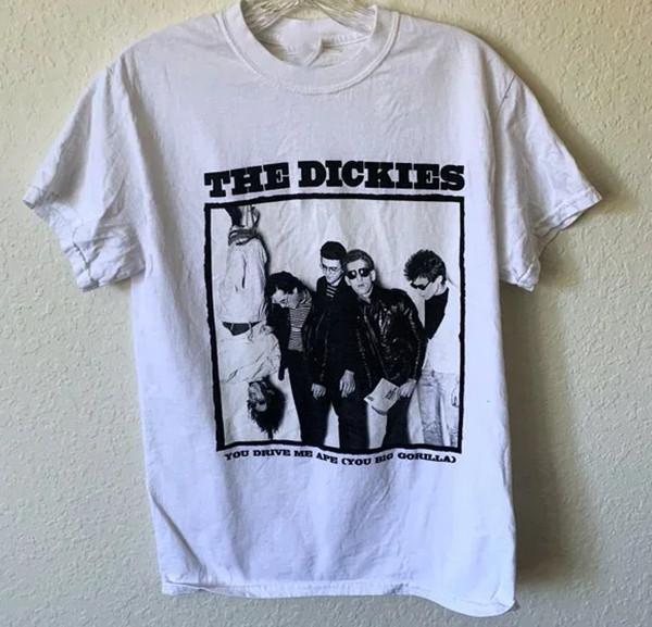 The Dickies LA Punk Band Rock Concert White Unisex S-5XL E2274 S