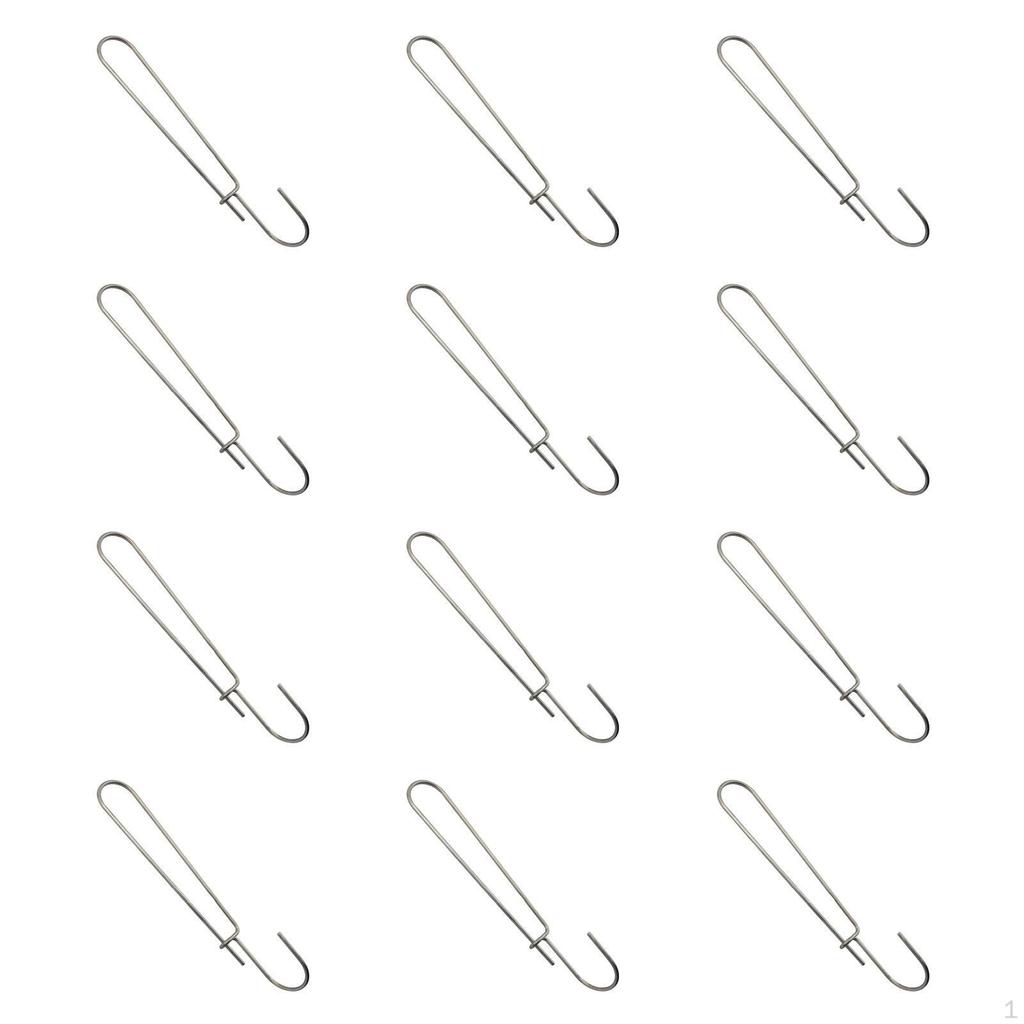 12 kusů závěsných háčků pro věšáky na oblečení, kovový design, úložný prostor na papír
