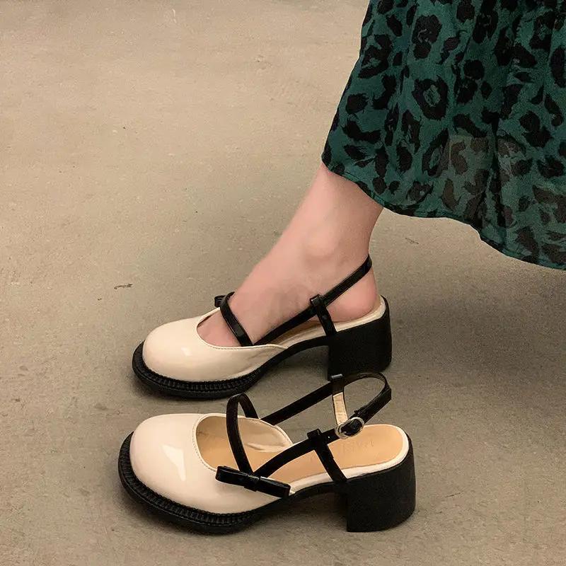 Fashion Outdoor Round Toe Tip Sandals for Women Low Price 2025 Trend Summer Offers On Sale High Quality Original Comfortable Woman Shoes