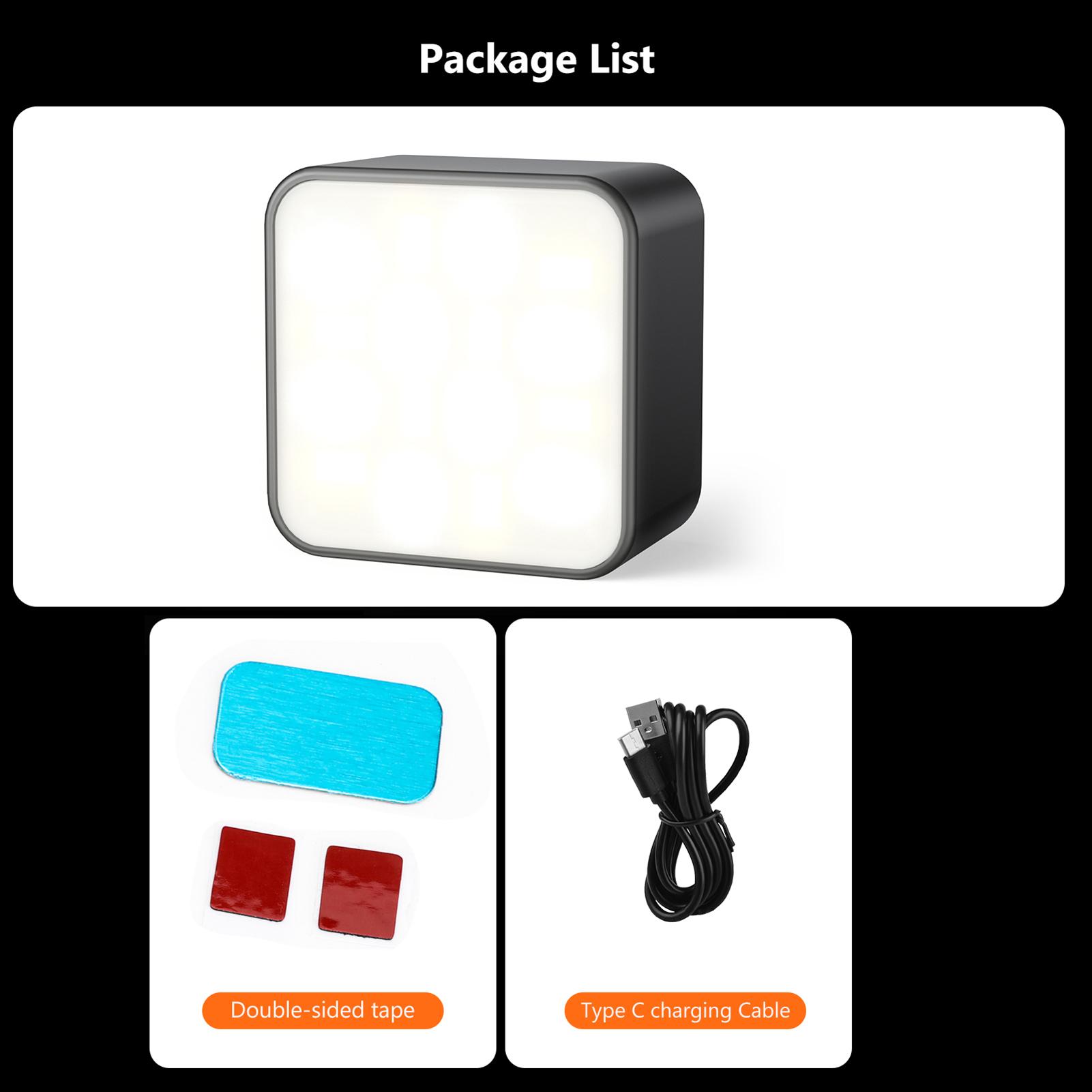 

Magnetic LED Video Light Portable Photography Fill Lighting for Action Camera Accessories