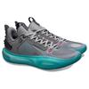 Li Ning All City 11 TNS Team No Sleep Odporne na ścieranie Oddychające Pokrycie Niskie Buty do koszykówki Męskie Szary Śnieżny ABAT005-5