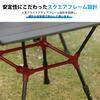 MOON LENCE Camping Table More Stable Outdoor 3 Steps Height Adjustable Aluminum Alloy Roll Table BBQ Foldable Compact Heat Resistant Load Capacity