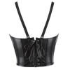 Leather Camisole Corset with Body Shaping and Abdomen Control