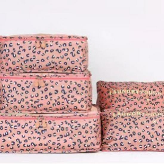 Koreanisches Reiseset: 6- und 7-teilige Aufbewahrungstaschen für Kleidung und Accessoires