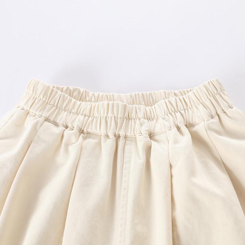 Mengtejiao Girls' 2026 Loose Straight-Leg Casual Pants