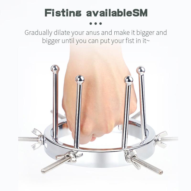 SM Extreme Anal Spreader Vaginální dilatátor Vaginální zrcátko Zrcadlo pro dospělé Masturbátor Anus Dilators Plug Sex Toys Medical