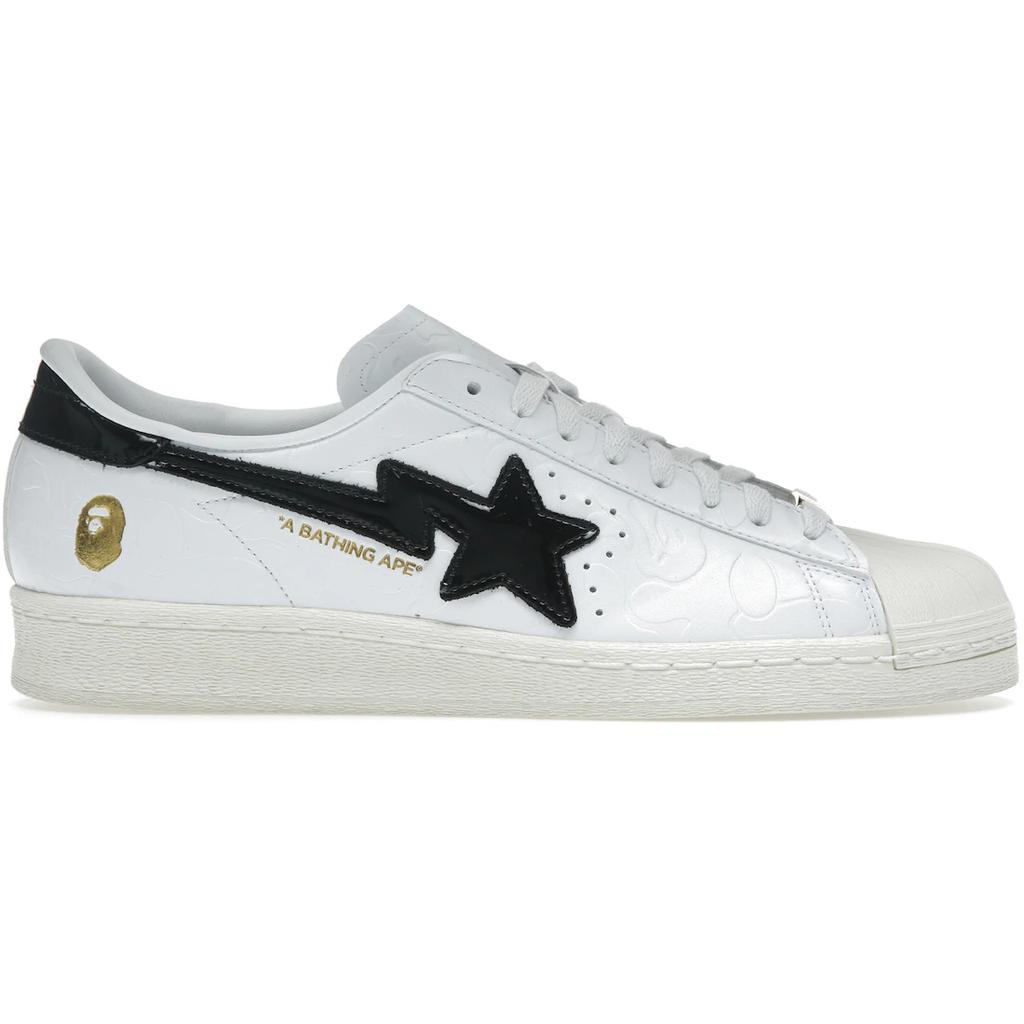 Adidas Originals Superstar Vintage Bape White Black