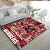Arsenal Customize Your Name Carpet Suitable for Hallway Outdoor Living Rooms Dining Room Antislip Carpet Anime Office Decor