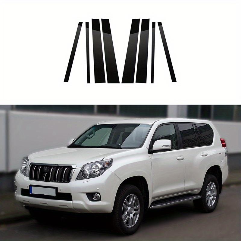 

8Pcs Car Pillar Posts for Lexus GX460 J150 2010-2020 2021 2022 2023 Glossy Black Door Window Trim Cover Stickers Auto Styling чорний