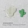 Cactus Scented Candle Mold for DIY Succulent, Plaster, Resin, and Fondant Crafting
