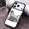 Cute French Bulldog Boston Terrier Phone Case For iPhone 17 16 15 14 13 12 11 Pro Max Plus 17Air Soft Silicone Cover