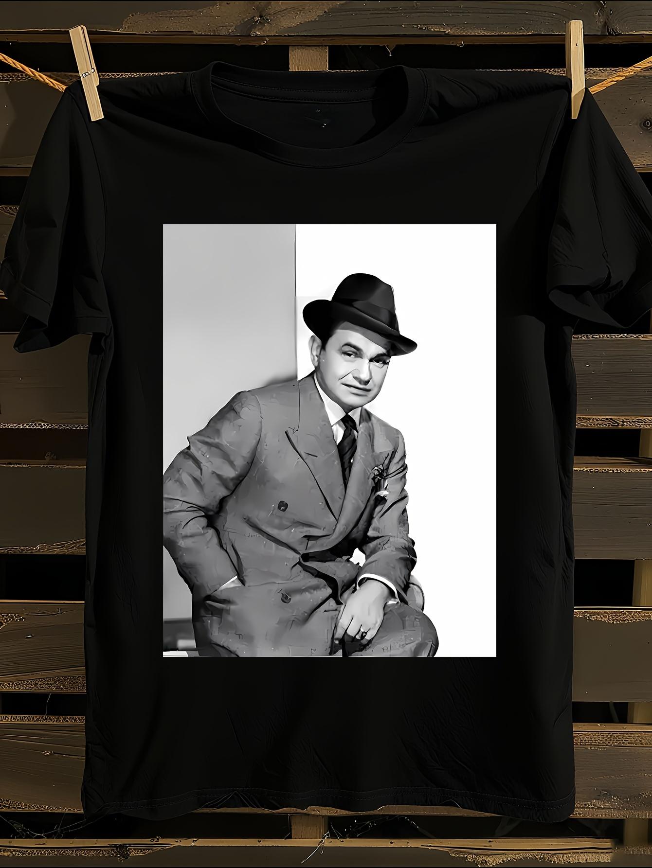 s Edward G. Robinson Iconic Movie Star Portrait Tshirt XXXXL