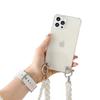 Etui na telefon komórkowy iPhone 15, ukośna bransoletka z pereł 14Promax Apple 16 etui ochronne 13