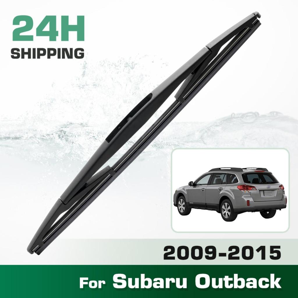 Rear Windshield Wipers Blades,Premium All-Season Wiper Blades Replacement For Subaru Outback 2009-2015,Natural Rubber Bayonet,Easy To Install 14″