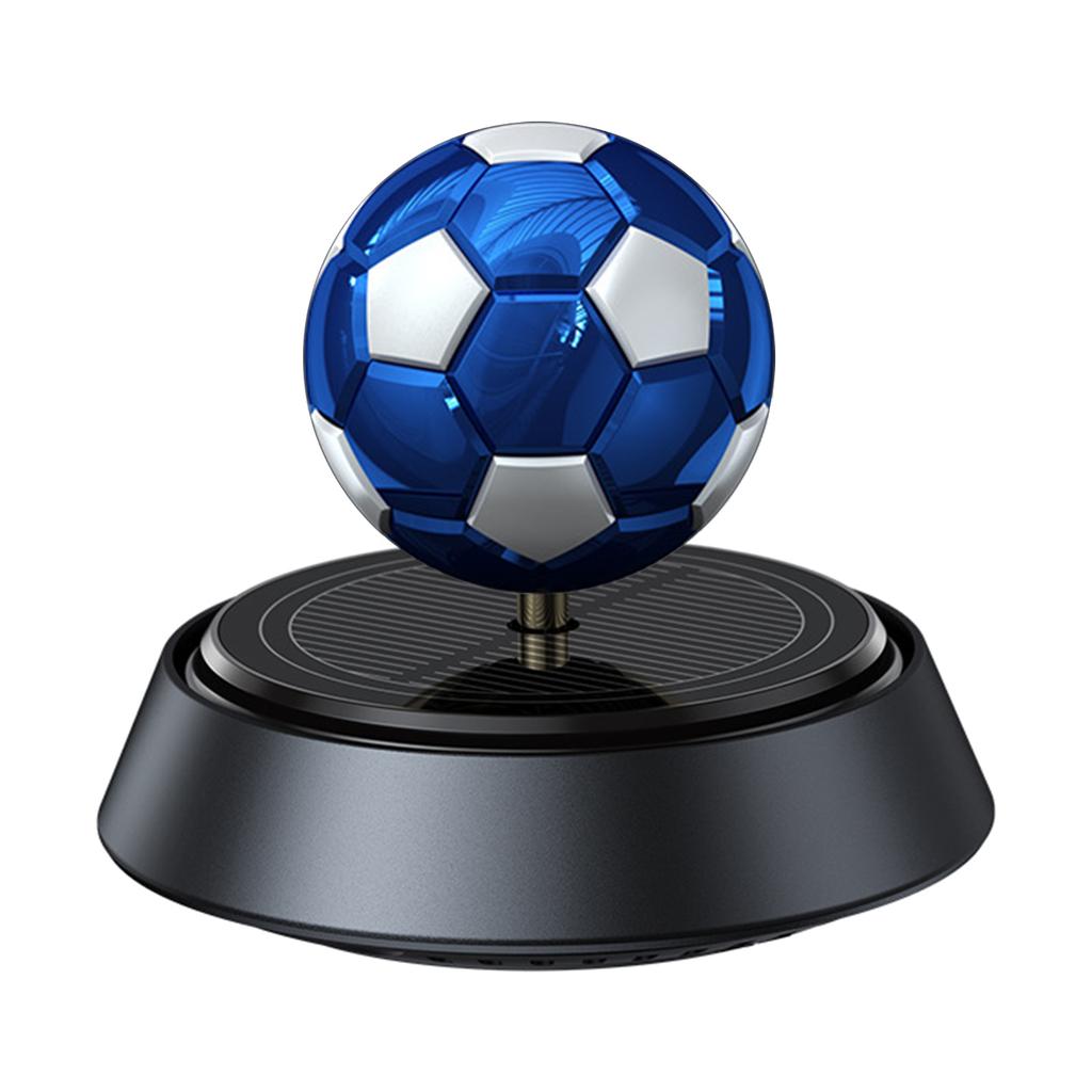 Solar Powered Car Aromatherapy Football Air Freshener Decoration Essential Oil Diffuser Car Ornament Fragrance Dispenser