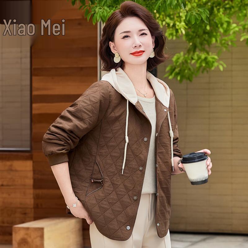 

Женское повседневное тонкое пальто с капюшоном большого размера 3XL