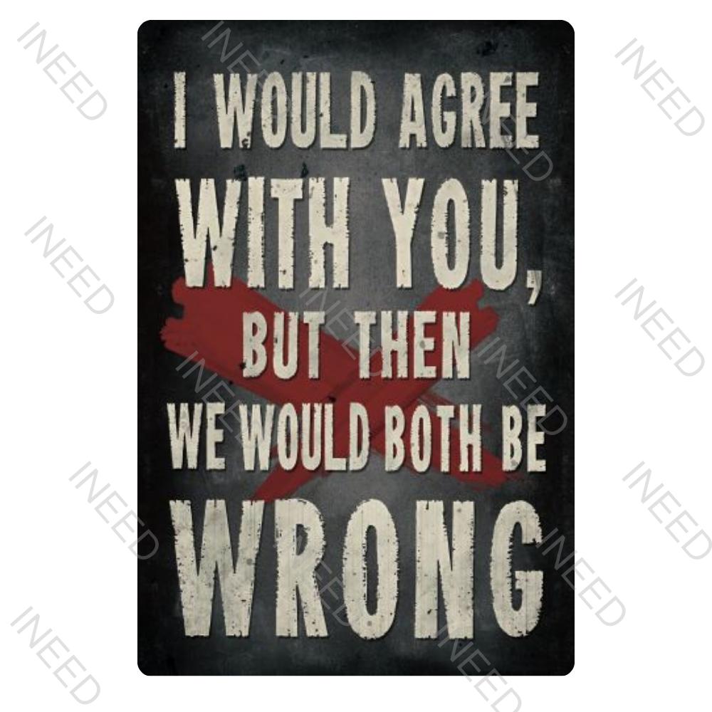 Metal Tin Sign Board Wall Art Decor Retro Vintage Kitchen Bedroom Man Cave Wall Decor Cafe Living Room Wall Decor Poster Plaque