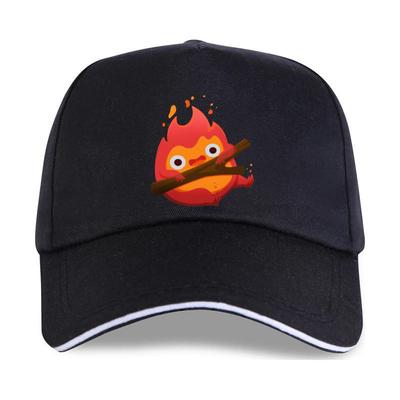 New 2021 The Fire Demon Baseball Cap Calcifer Howl Moving Castle Studio Ghibli Unisex Casual Harajuku Tops Cami