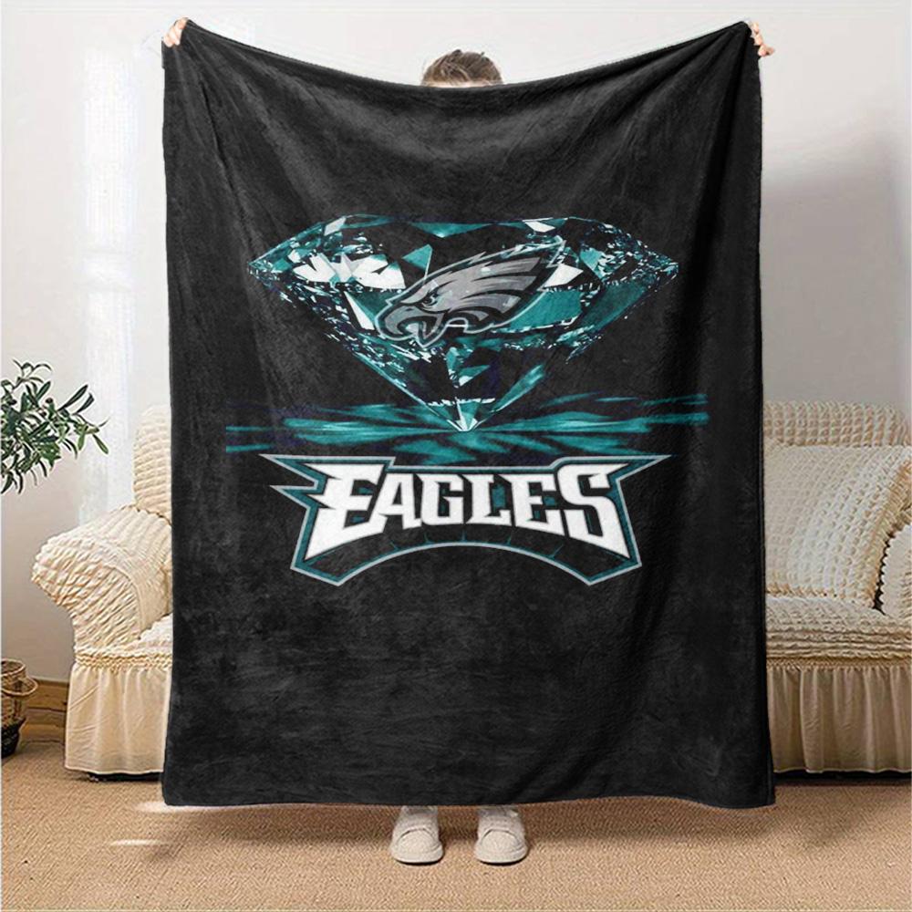 Philadelphia Eagles Blanket Soft Warm Cozy Suitable For Office Bed Livingroom Four Seasons Universal Playful Design