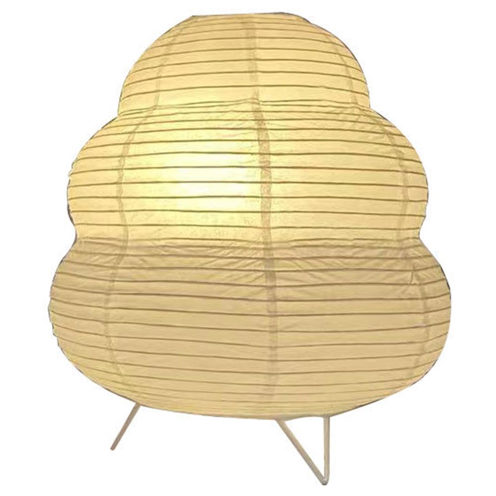 Lantern LED Table Lamp Rice Paper Bedside Study Table Lamp Handmade Desktop Decorative Lantern Light for Living Room Bedroom