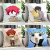 Anime CCuticle Tantei Inaba Cushion Cover Cushion Cover Set Pcs x x x Pillowcase Decorative Sofa Home Decor
