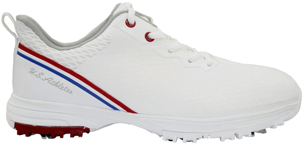 Lezax Men's USSH-5701 White, Size 25.0 cm, 4E