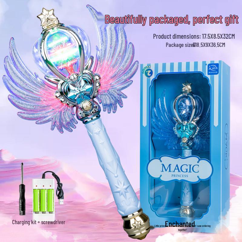 Luminous Fairy Princess Magic Wand Toy for Kids