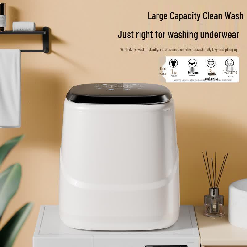 LISM M7 Mini Automatic Underwear Washing Machine with Dryer
