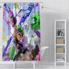 Shower Game Splatoons Curtain Waterproof Polyester Fabric Paint Colorful Bath Curtains Home Bathroom Decor Curtain With Hook