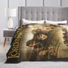 L-Lords Of The R-Rings  Blanket  Picnic Flannel Throw Blanket For Outdoor Super Warm  Quality Bedspread Gift