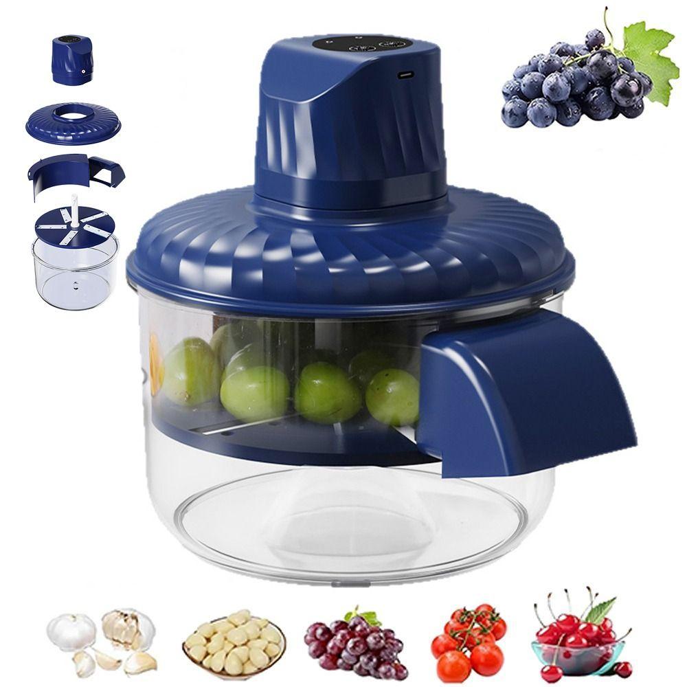 Automatic Electric Grape Peeling Machine Hands-Free Effortless Peeling Skin Remover for Berries Fruits Garlic Peeler Machine