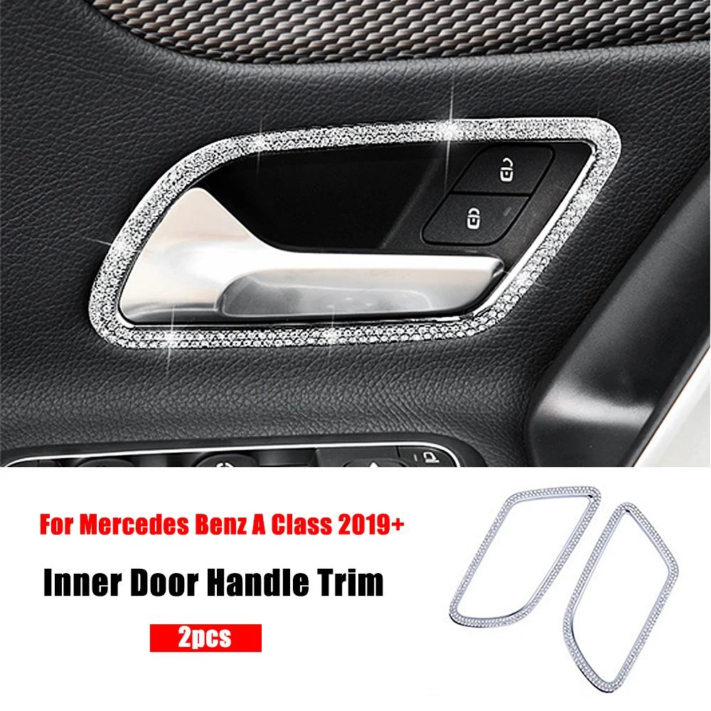 For Mercedes Benz A Class W177 - A180 A200 A220 A250 A35 AMG Center Console Trim Diamond Cover Crystal Sticker