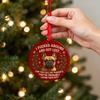 French Bulldog Ornaments for Christmas Tree Funny Acrylic French Bulldog Hanging Ornaments Gifts for Dog Lovers