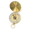 G50 Compass Pure Copper Pocket Watch Multifunctional Covered Luminous Retro Flip Cover Compass For Outdoor Hiking