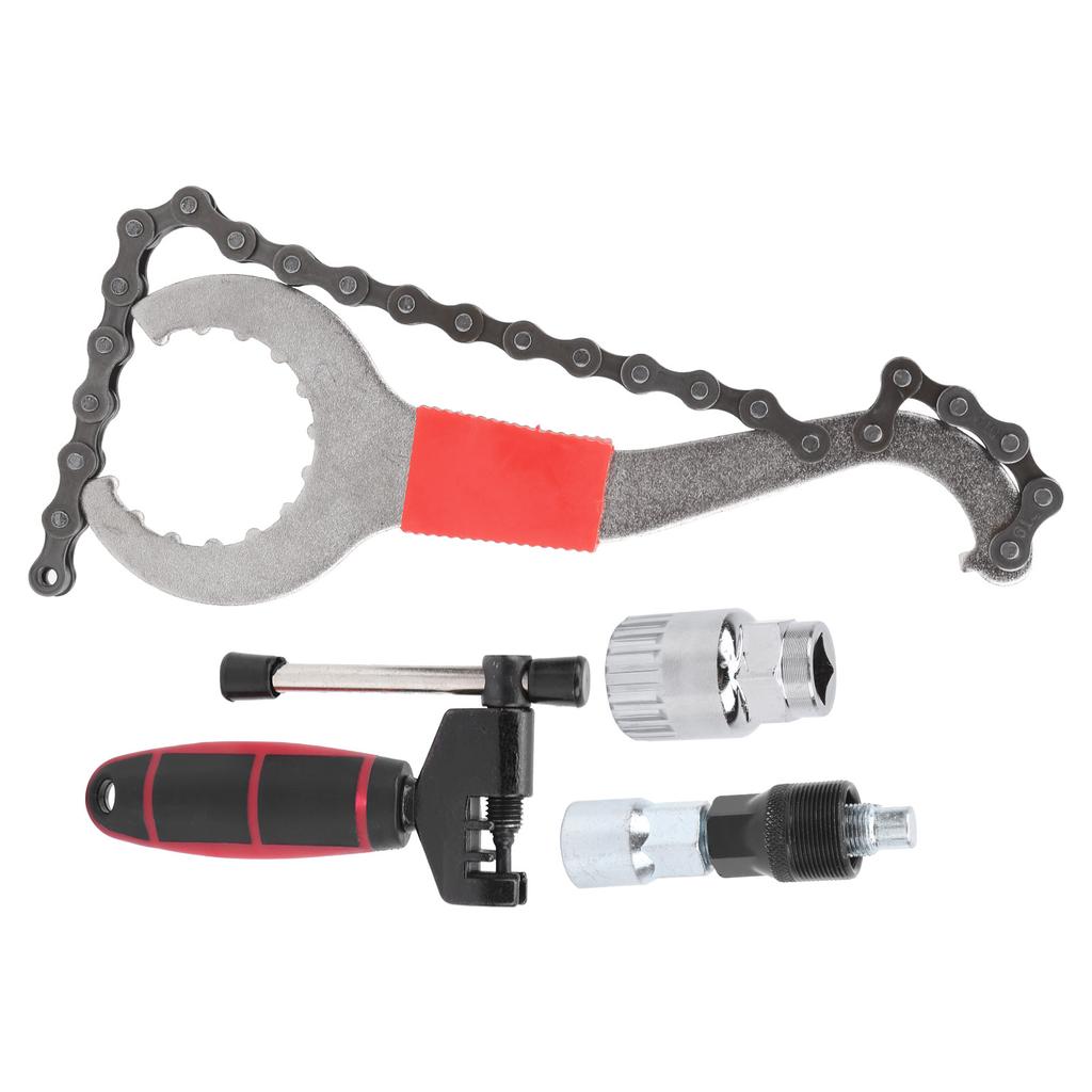 Fahrrad Reparatur Werkzeugset Kettenpeitsche Abzieher Werkzeug Tretlagerwerkzeug T02 Kettennieter