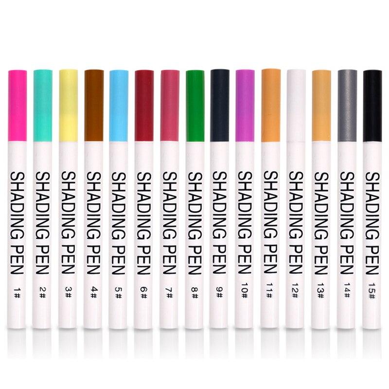 Nail Art Pen Blooming UV Gel Nail Smudge Ink Drawing Pen Marbling Manicure Abstract Painting Brush Nail DIY Tool